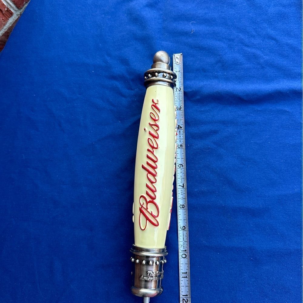 Budweiser - The Great American Lager Large Beer Tap Handle 12.5"
